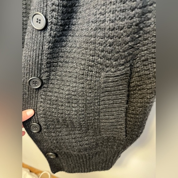 Vince Wool & Cashmere Batwing Chunky Oversized Knit Cardigan sz S - Picture 6 of 8